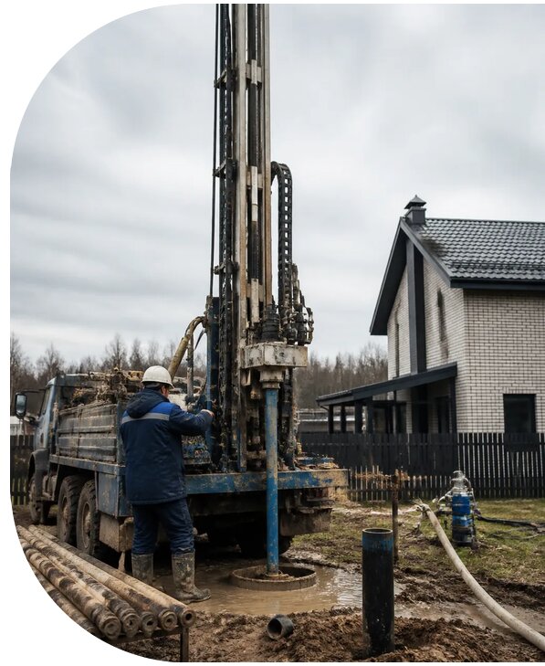 Бурение скважин на воду под ключ в Новосибирске от 121992 р. | АПаруса-Нвс